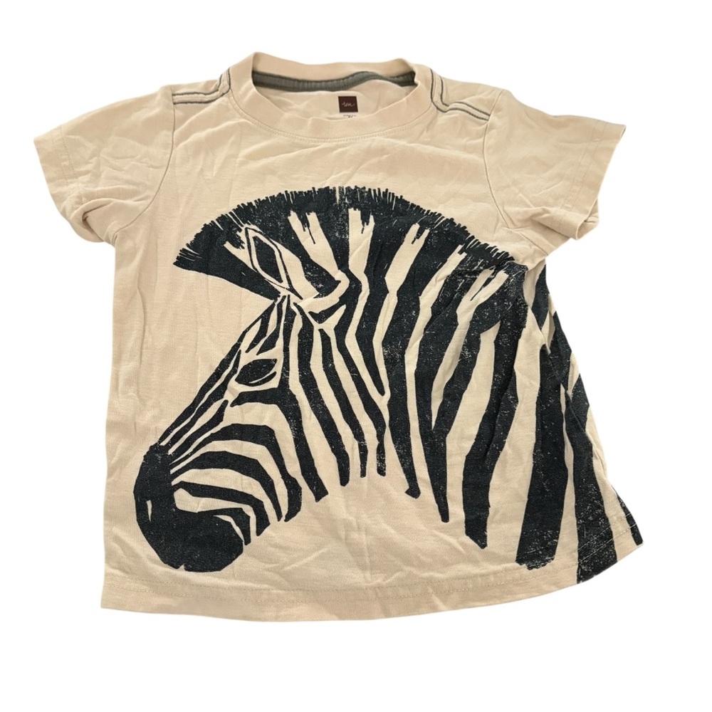 Tea Collection Zebra Graphic Tee Size 2/3